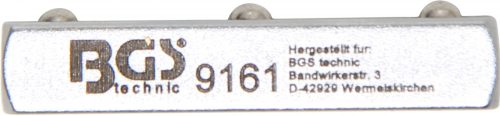 BGS technic Tartalék szögletes hajtófej, 1/4", a BGS 9160 racsnis hajtószárhoz (BGS 9161)