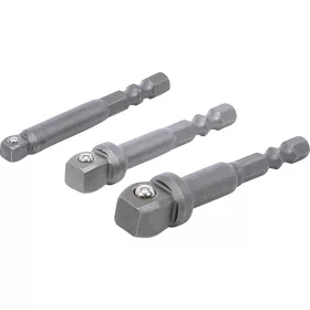   BGS technic 3 részes fúró adapter készlet, ingó kialakítás (BGS 9162)