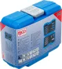 BGS technic Csavarkiszedő készlet | 1,5 - 10 mm belső hatszöghöz / T-profil (Torx) | T10 - T55 | 19 darabos (9173-1)