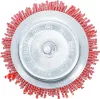 BGS technic Nylon szálas forgókefe, 75 mm-es átmérő, 6 mm-es tengely (BGS 9187)