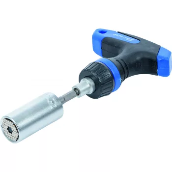   BGS DIY Multi dugókulcs adapterkészlettel, | racsnis-nyeles hajtószárral, T-fogantyús kivitel, átkapcsolható | 3 darabos (BGS 92540)