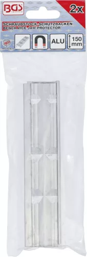 BGS technic 2 részes satupofa betét készlet, alumínium, 150 mm (BGS 9285)