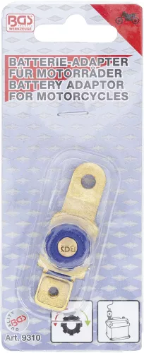 BGS technic Motorkerékpár akkumulátor csatlakozó adapter (BGS 9310)
