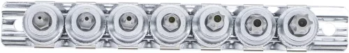 BGS technic 7 részes biztonsági (biztonsági) Torx bitfej készlet, 3/8", T15-T50 (BGS 9341)