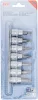 BGS technic 7 részes biztonsági (biztonsági) Torx bitfej készlet, 3/8", T15-T50 (BGS 9341)