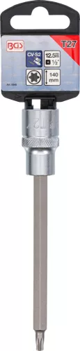 BGS technic 1/2" Torx bitfej, T27 x 140 mm (BGS 9348)