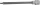 BGS technic 1/2" Spline bitfej, M5 x 200 mm (BGS 9350)