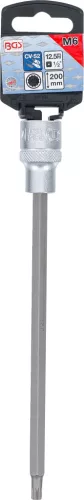 BGS technic 1/2" Spline bitfej, M6 x 200 mm (BGS 9351)
