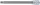 BGS technic 1/2" Spline bitfej, M9 x 200 mm (BGS 9352)