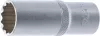 BGS technic 1/2" hosszított dugókulcs fej, 21 mm, 12 pontos (BGS 9360)