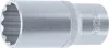 BGS technic 1/2" hosszított dugókulcs fej, 27 mm, 12 pontos (BGS 9363)