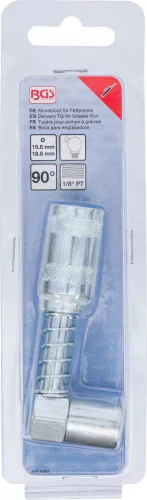 BGS technic Fúvóka zsírzófejhez | hajlított (BGS 9403)