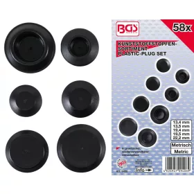   BGS technic 58 részes műanyag dugó készlet, Ø 10-22.2 mm (BGS 9406)