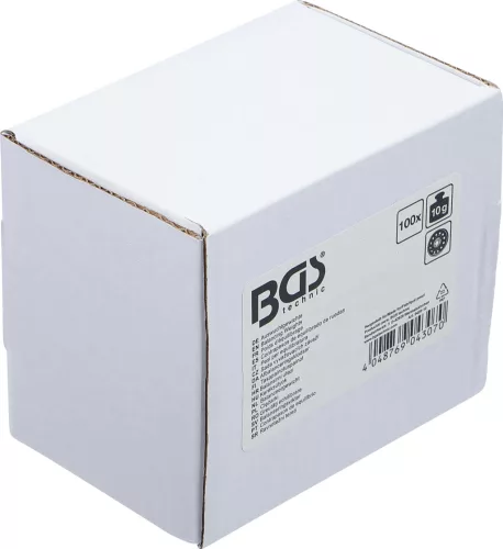 BGS technic 100 részes kerék centírozó súly készlet, 10 g (BGS 9425-10)