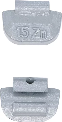 BGS technic 100 részes kerék centírozó súly készlet, 15 g (BGS 9425-15)