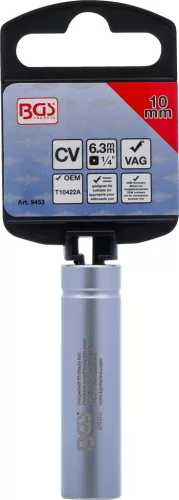 BGS technic Dugókulcs fej VAG turbófeltöltők vákuumszabályozójához (BGS 9453)