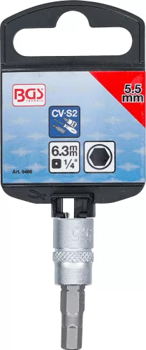 BGS technic 1/4" Imbusz bitfej, 5.5 mm (BGS 9466)