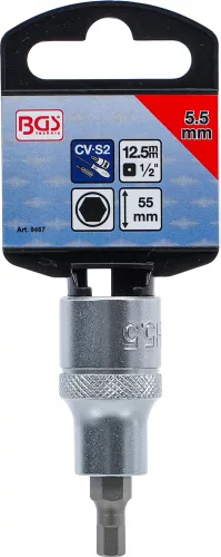 BGS technic 1/2" Imbusz bitfej, 5.5 mm (BGS 9467)