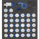 BGS technic Kerékőr leszedő készlet | Mercedes-Benz | 35 darabos (BGS 9469)