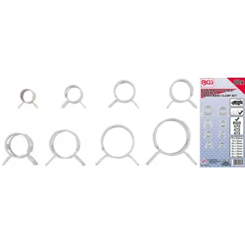   BGS technic Rugószalagos tömlőbilincs készlet | 80 darabos (BGS 9475)