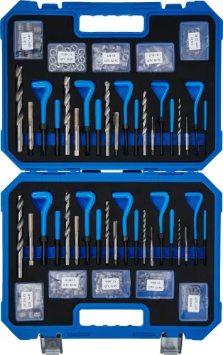 BGS technic Menetjavítókészlet | metrikus / coll méretek | M5 - M12, 1/4" - 1/2" | 320 darabos (9483)