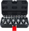 BGS DIY 19 részes 1/2" befogású Torx bitfej és E-Torx dugófej készlet (BGS 95100)