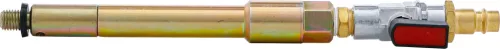 BGS technic 3 részes sűrített levegős adapter készlet a hengerfej izzítógyertya furataihoz, M8 x 1.0, M10x1.0, M10x1.25 (BGS 9519)