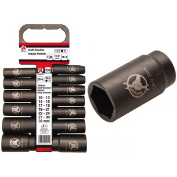 Dugókulcs fej készlet 1/2"