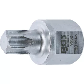   BGS technic 1/2" Bordásszíj behajtófej | külső hatszög 22 mm | T-profil (Torx) T60 (BGS 9532)