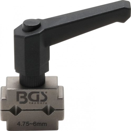 BGS technic Fékcsőszorító készlet | 4,75 + 6 mm | 4 darabos | a BGS 9533 Csőhajlító és fékcsőszorító készlethez (BGS 9533-1)