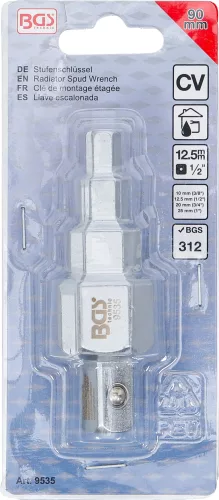 BGS technic 1/2" Radiátor kulcs | 4 lépcső (BGS 9535)
