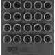 BGS technic Kerékőr leszedő készlet Opel, Vauxhall (A típus) | 20 darabos (BGS 9556)