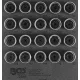 BGS technic Kerékőr leszedő készlet Opel, Vauxhall (A típus) | 20 darabos (BGS 9556)