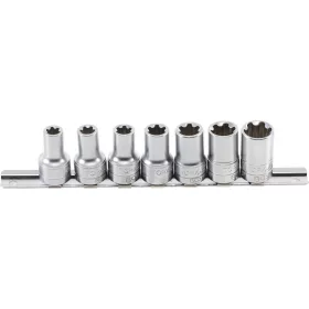   BGS technic 3/8" Dugókulcs készlet, T-profil Plus (Torx Plus)| 10EP - 20EP | 7 darabos (BGS 9587)