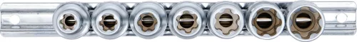 BGS technic 3/8" Dugókulcs készlet, T-profil Plus (Torx Plus)| 10EP - 20EP | 7 darabos (BGS 9587)