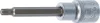 BGS technic 1/2" Bit dugókulcs | Hossz 100 mm | T-profil (Torx) T35 (BGS 9628)