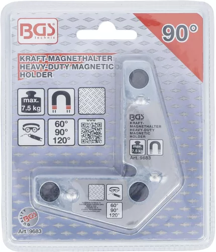 BGS technic Mágneses szögbeállító | L-alakú | 9 kg (BGS 9683)