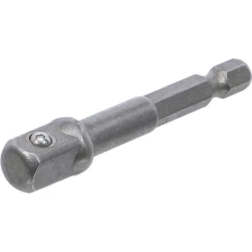   BGS technic Adapter fúrógépekhez | külső hatszögletű hajtás 6,3 mm (1/4") / külső négyszögletű hajtószár 10 mm (3/8") (BGS 9685-2)