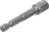BGS technic Adapter fúrógépekhez | külső hatszögletű hajtás 6,3 mm (1/4") / külső négyszögletű hajtószár 10 mm (3/8") (BGS 9685-2)