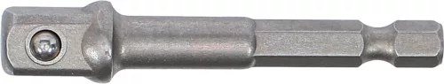 BGS technic Adapter fúrógépekhez | külső hatszögletű hajtás 6,3 mm (1/4") / külső négyszögletű hajtószár 10 mm (3/8") (BGS 9685-2)