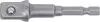 BGS technic Adapter fúrógépekhez | külső hatszögletű hajtás 6,3 mm (1/4") / külső négyszögletű hajtószár 12,5 mm (1/2") (BGS 9685-3)