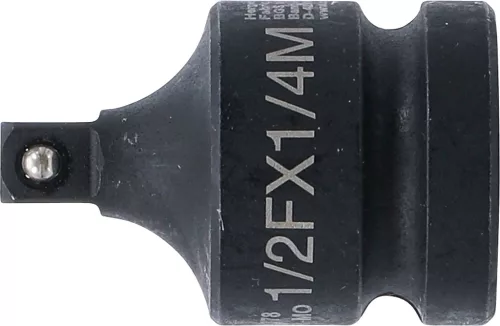 BGS technic Levegős dugókulcs adapter | 12.5 mm (1/2") - 6.3 mm (1/4") (BGS 9778)