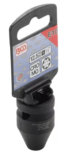 BGS technic 1/2" E-Torx levegős dugókulcs fej | E10 (BGS 9779-10)