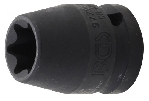 BGS technic 1/2" E-Torx levegős dugókulcs fej | E20 (BGS 9779-20)