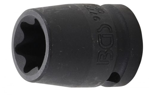 BGS technic 1/2" E-Torx levegős dugókulcs fej | E22 (BGS 9779-22)