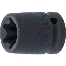   BGS technic 1/2" E-Torx levegős dugókulcs fej | E24 (BGS 9779-24)