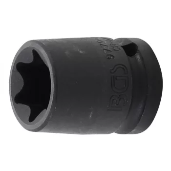   BGS technic 1/2" E-Torx levegős dugókulcs fej | E24 (BGS 9779-24)