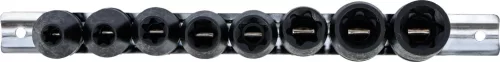 BGS technic 1/2" Levegős Dugókulcs készlet, E-Torx | E10 - E24 | 8 darabos (BGS 9779)