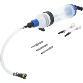   BGS technic Kézi üzemanyag- és folyadékleszívó pumpa adapterkészlettel, 1,5 liter (BGS 9782)