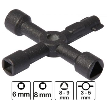 BGS technic Univerzális kapcsolószekrény kulcs (BGS 9803)